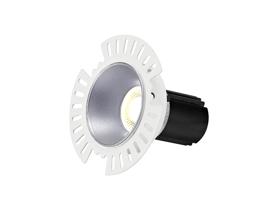 DM201825  Basy 12 Tridonic Powered 12W 2700K 1200lm 36° CRI>90 LED Engine Silver Fixed Recessed Spotlight, IP20